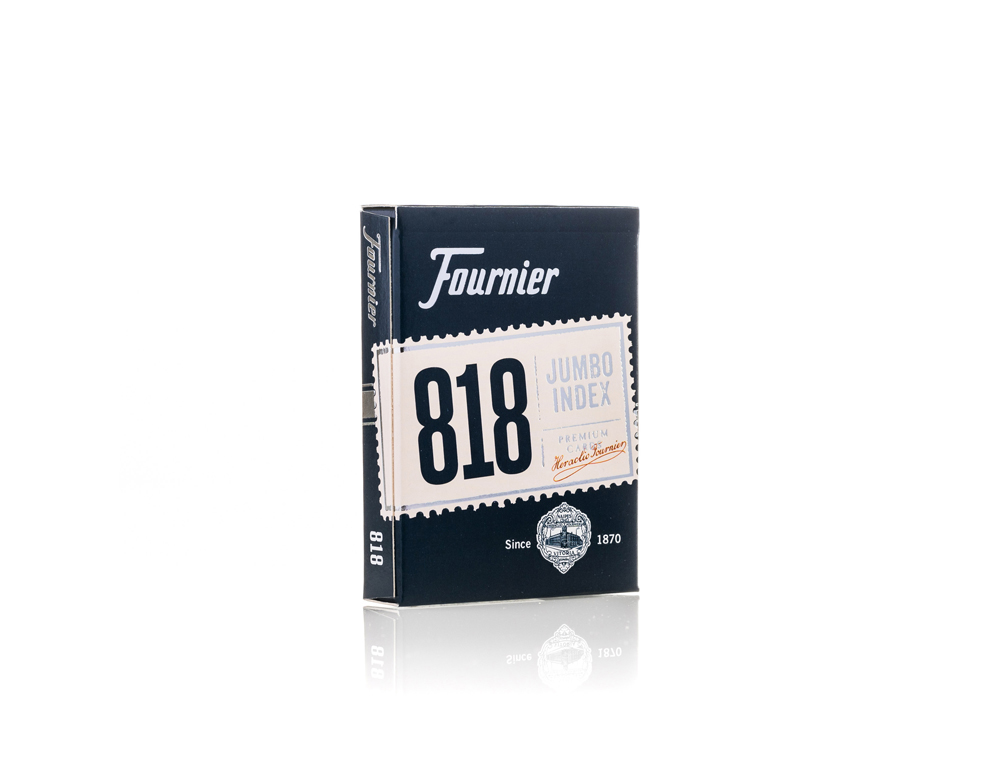 BARAJA FOURNIER POKER INGLES N 818 55 CARTAS