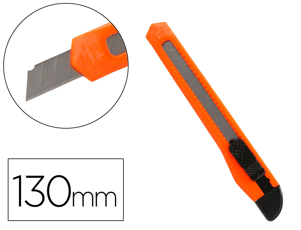 CUTER Q-CONNECT TH-120-1 ESTRECHO BLISTER 1 UNIDAD