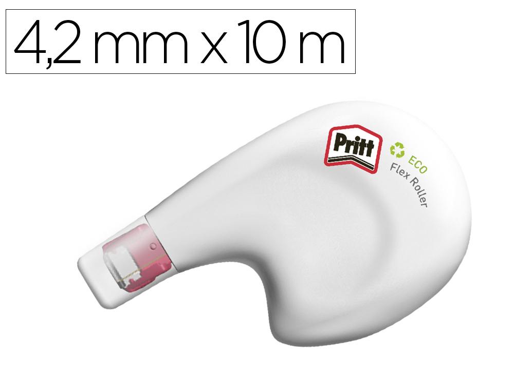 CORRECTOR PRITT ROLLER ECO FLEX 4,2 MM X 10 M
