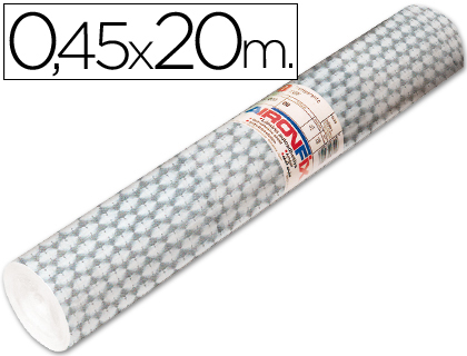 ROLLO ADHESIVO AIRONFIX CRISTAL APIS 67443 ROLLO DE 20 MT